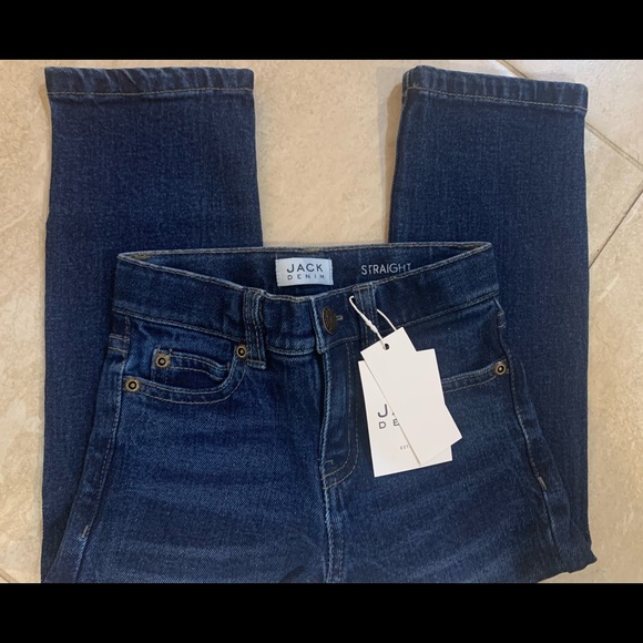 JANIE AND JACK STRAIGHT JEAN IN RINSE WASH - Picture 9 of 9